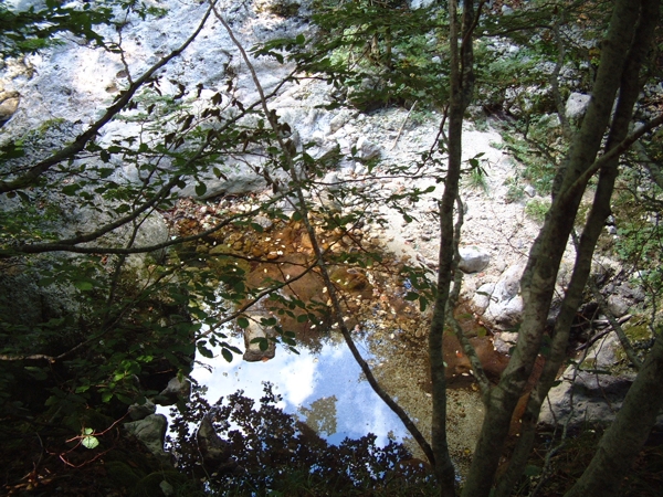 La luce gioca con l''acqua